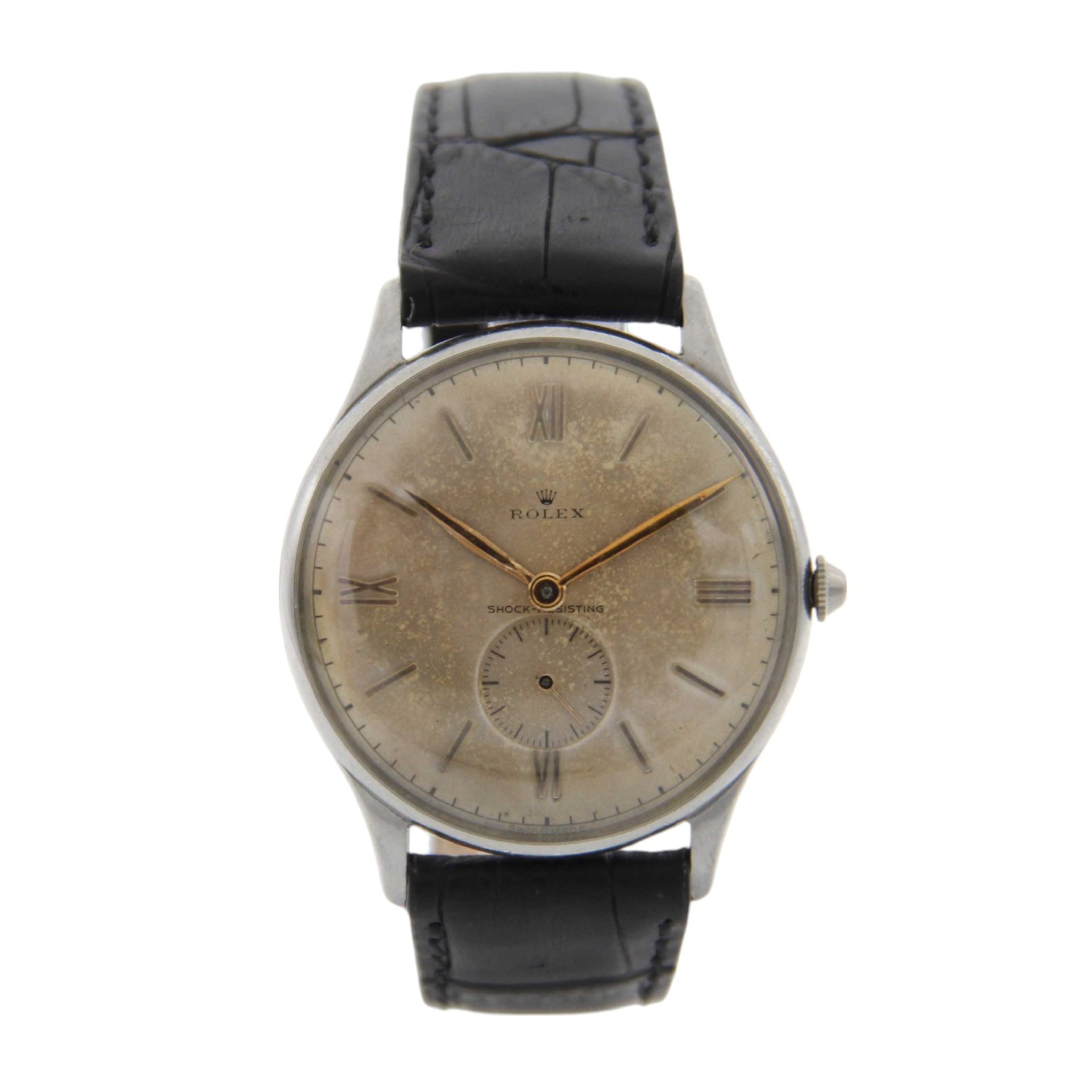 Rolex Precision Jumbo Oversize Steel ref. 3675 38mm