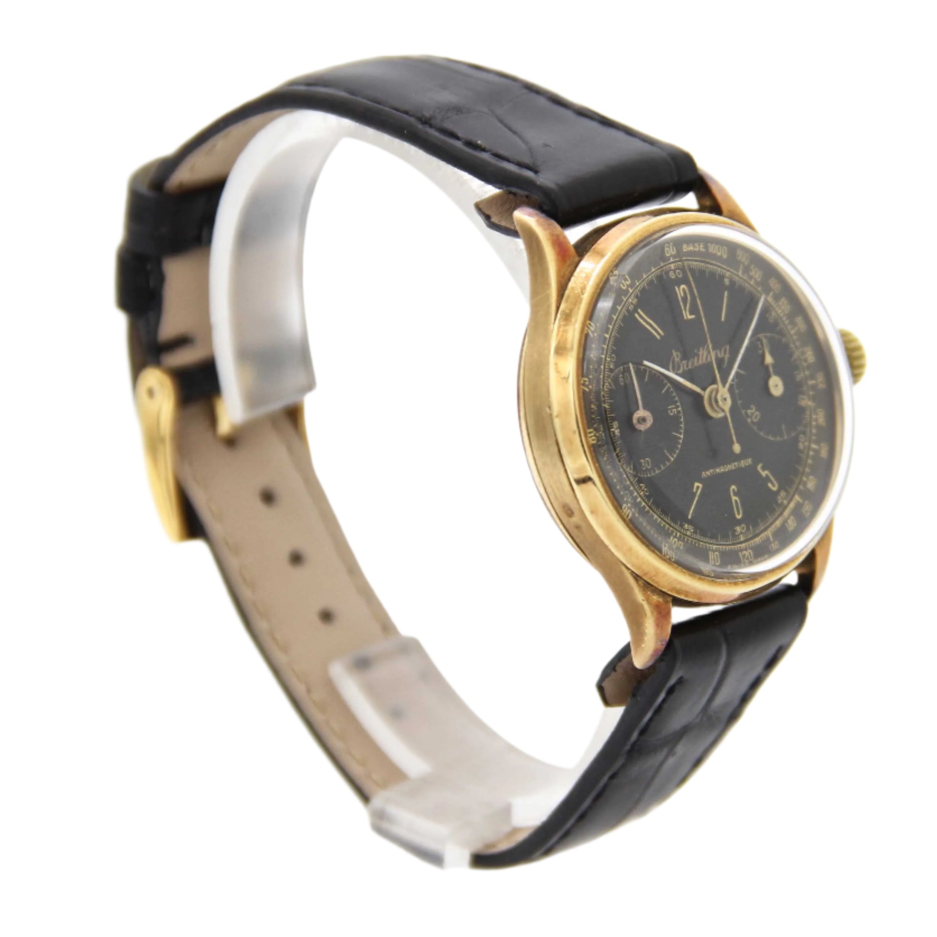Breitling Chrono Antimagnetique Gold