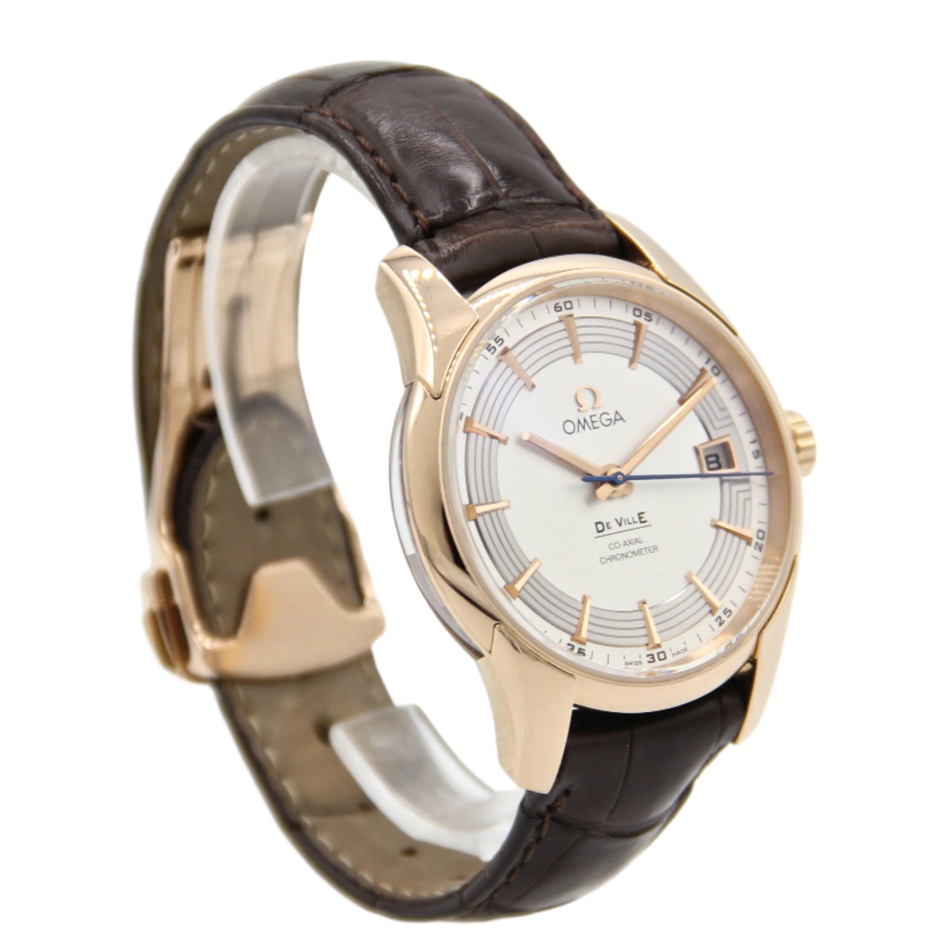 Omega De Ville Hour Vision Rose Gold co-axial Chronometer