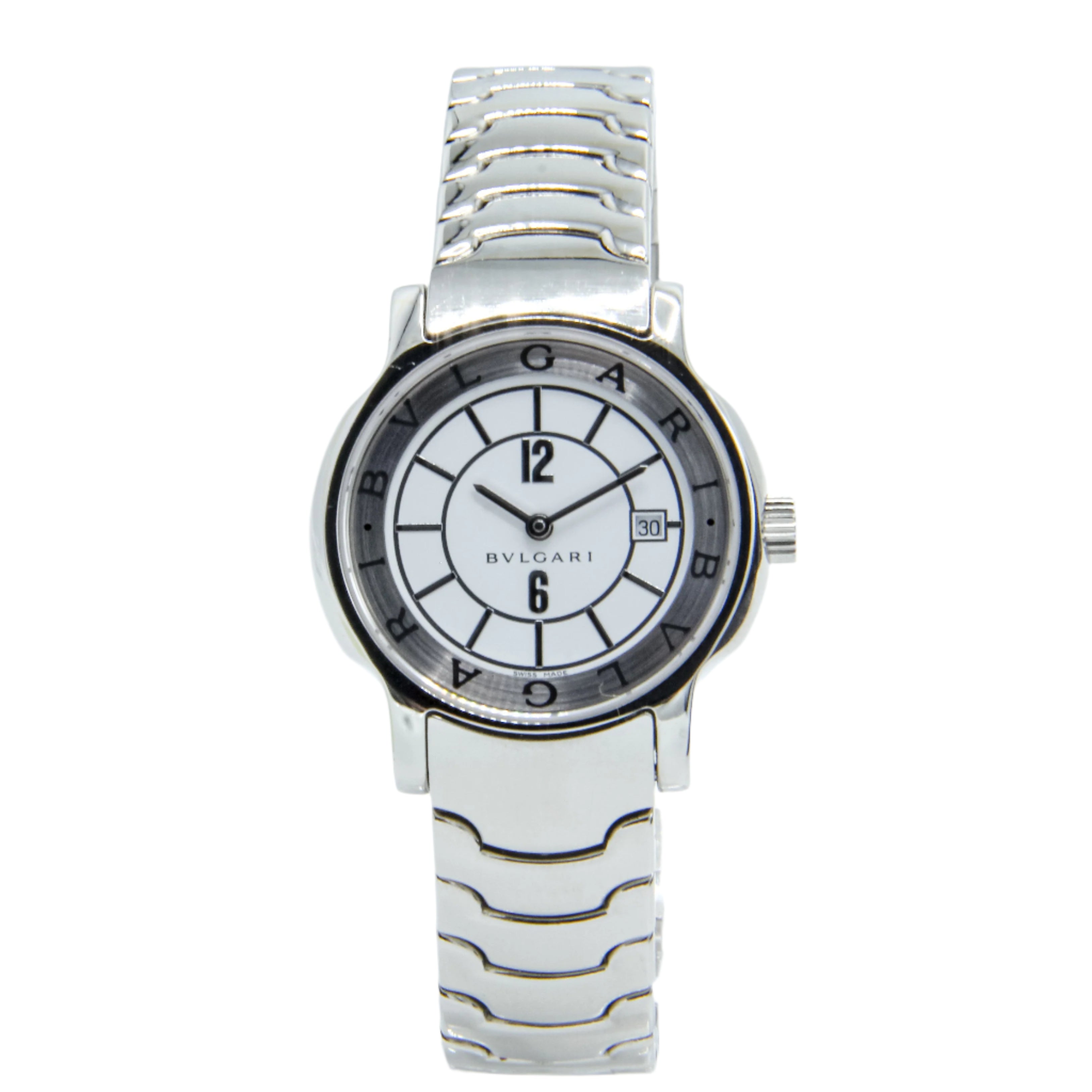 Bulgari Solotempo ST 295 Year 2010 29mm Top Condition