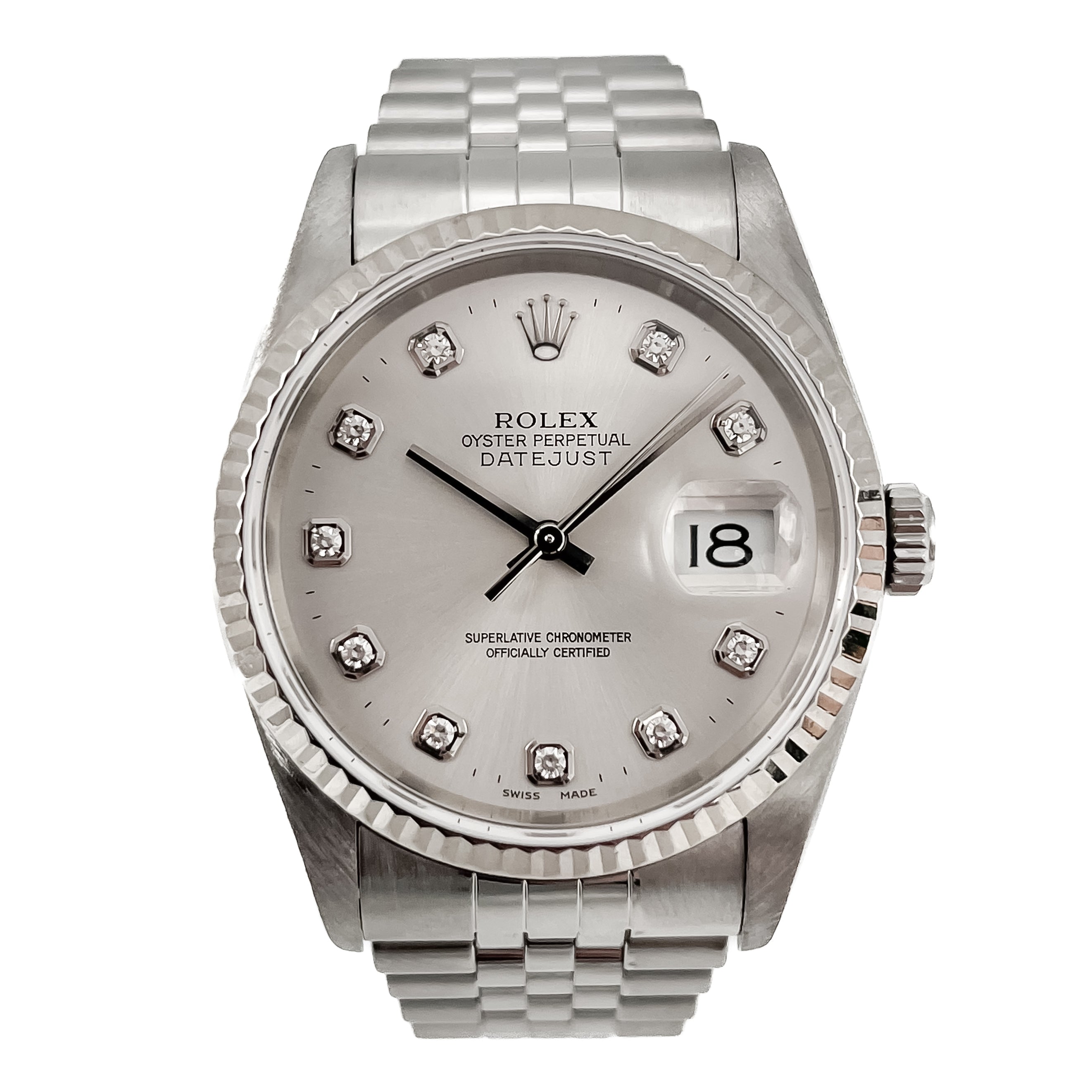Rolex Datejust Diamond Dial Ref. 16234