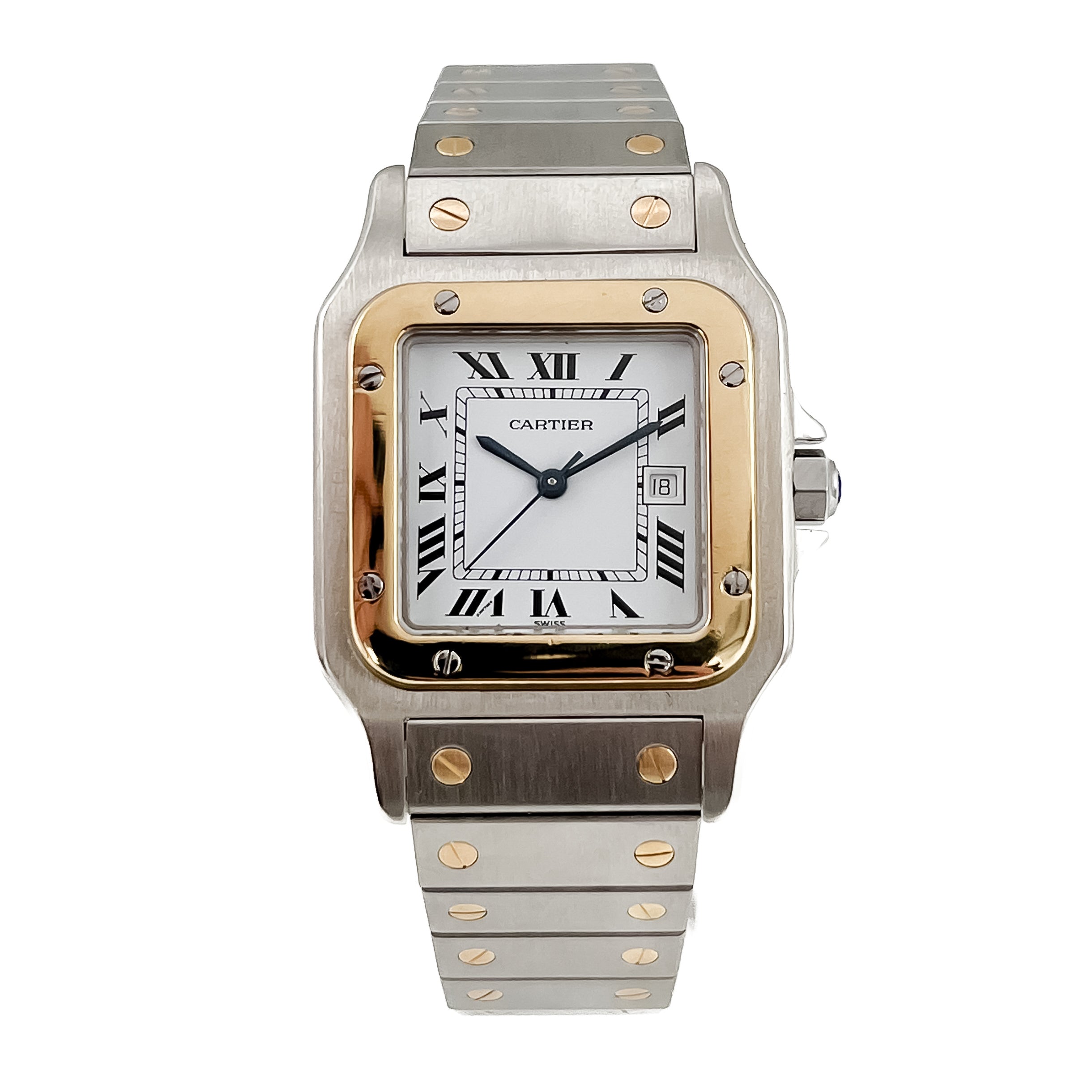Cartier Santos Acciaio Oro Ref. 2961