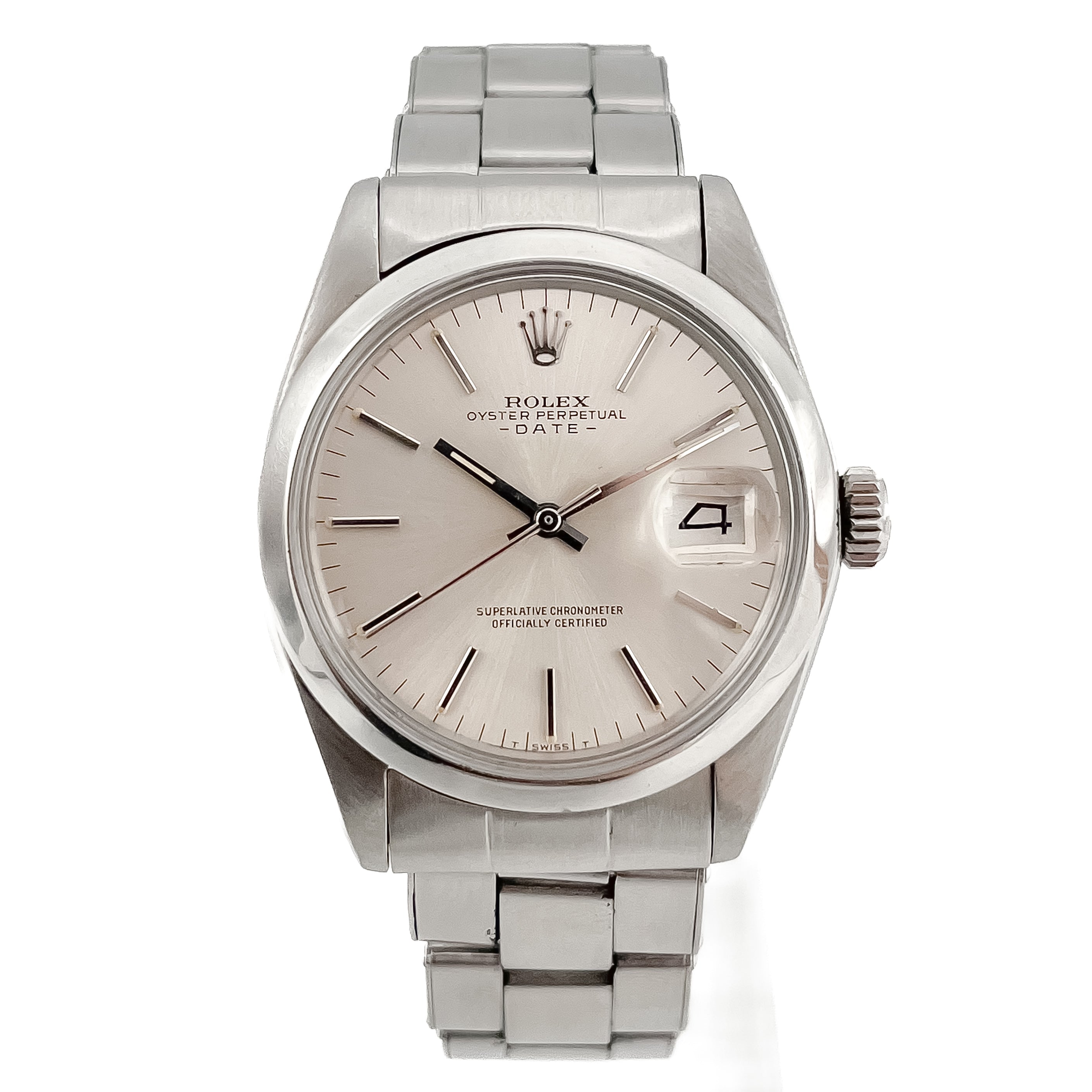 Rolex Date Silver Dial Ref. 1500