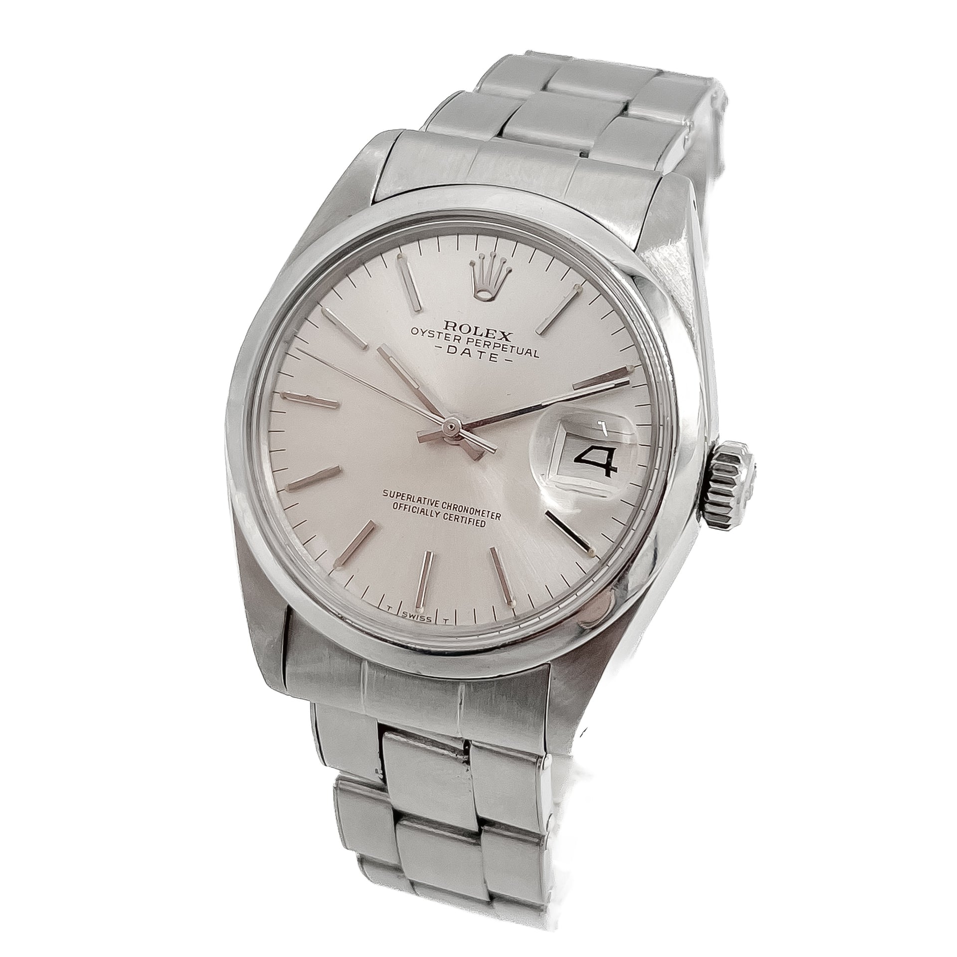 Rolex Date Silver Dial Ref. 1500