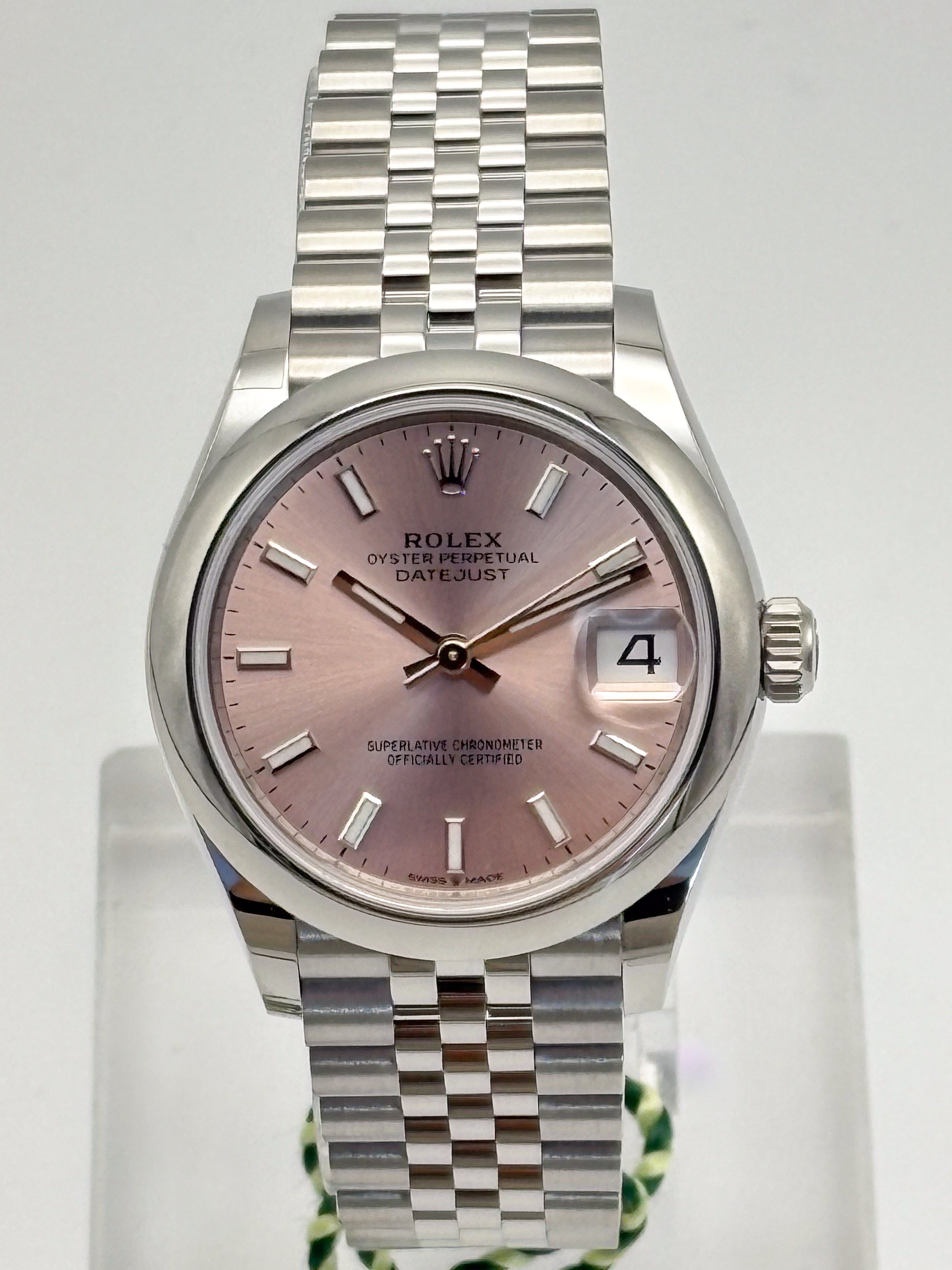 Rolex Datejust 31 mm Pink Dial Ref. 278240 - Come nuovo