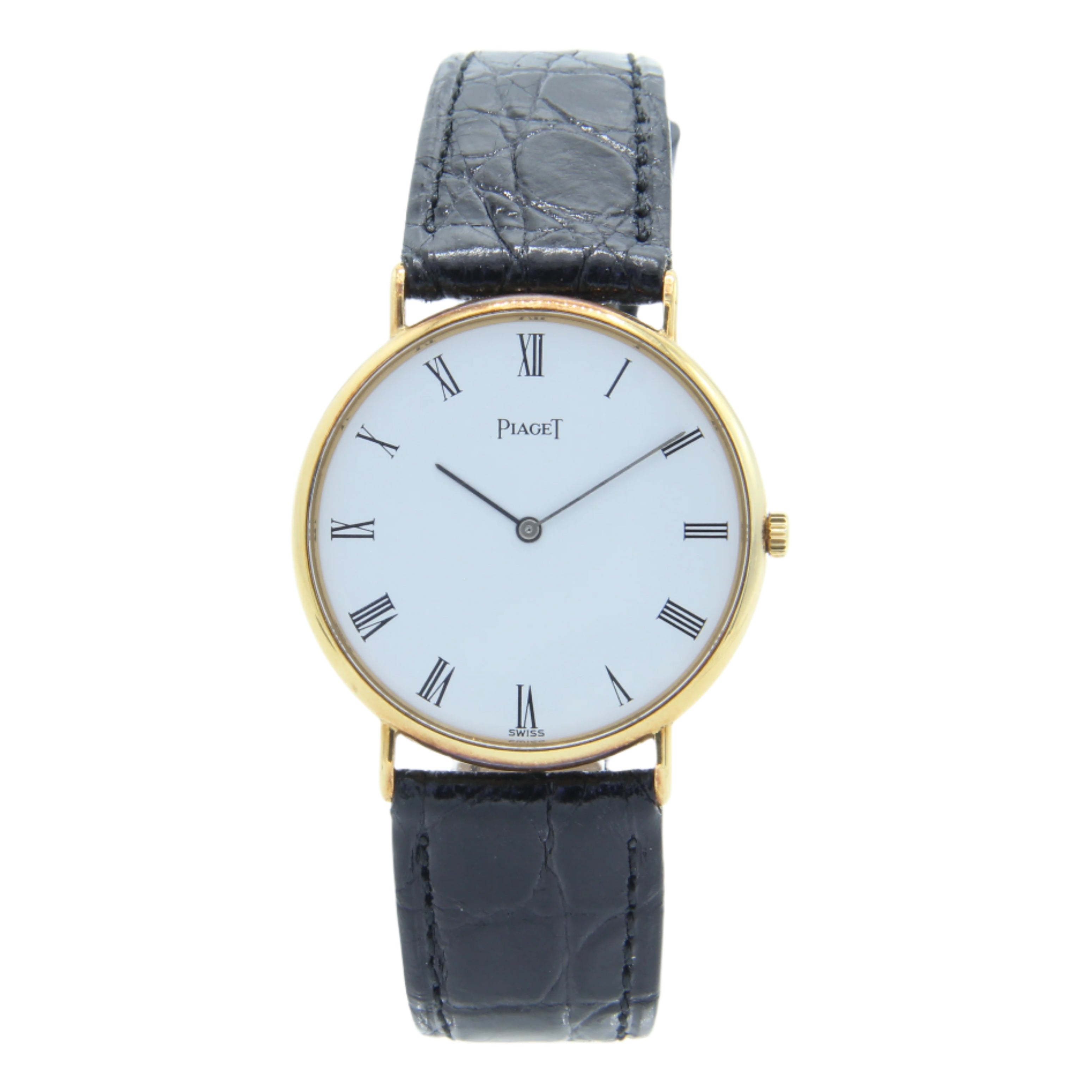 Piaget Classic Mecanique Ref. 9035 Box & Paper Full Set - Yellow Gold - Just Service Year 1990