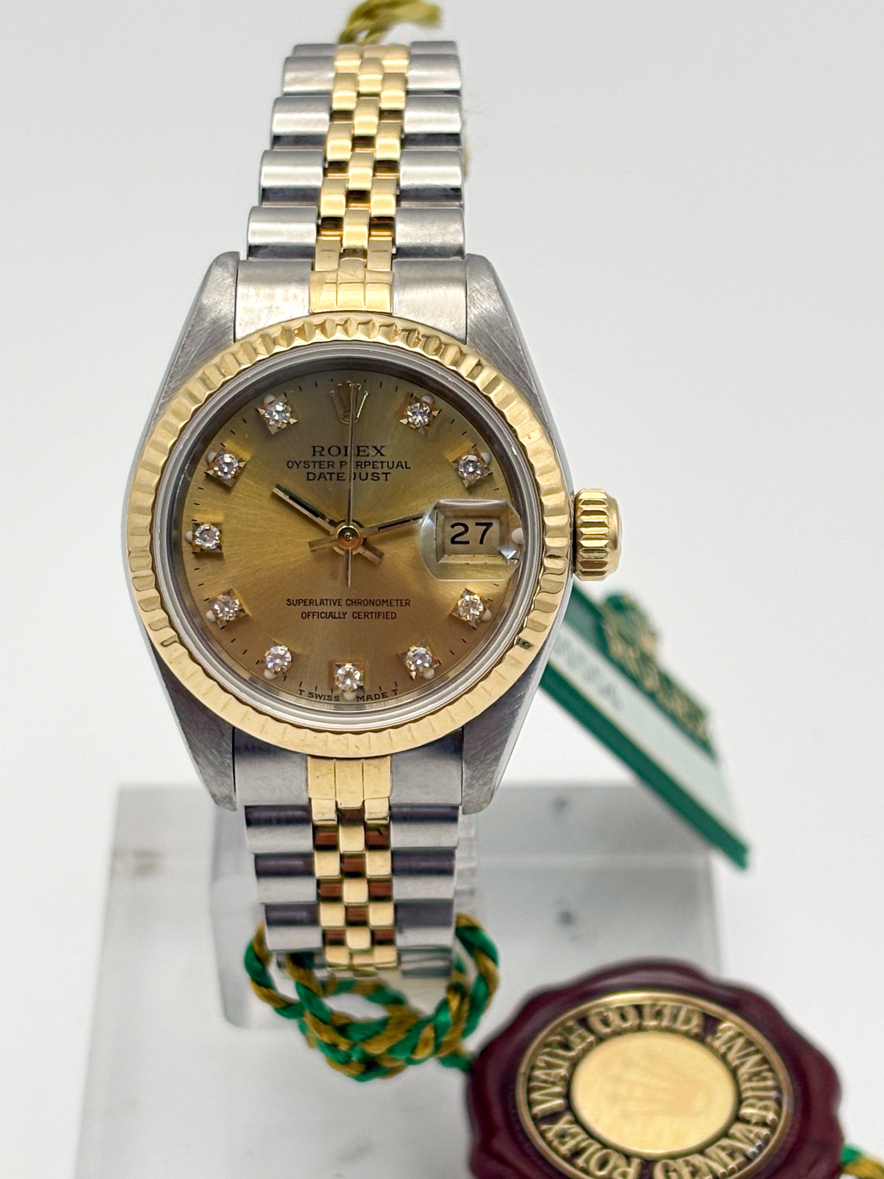 Rolex Datejust Lady Ref.69173 Diamonds Dial Factory