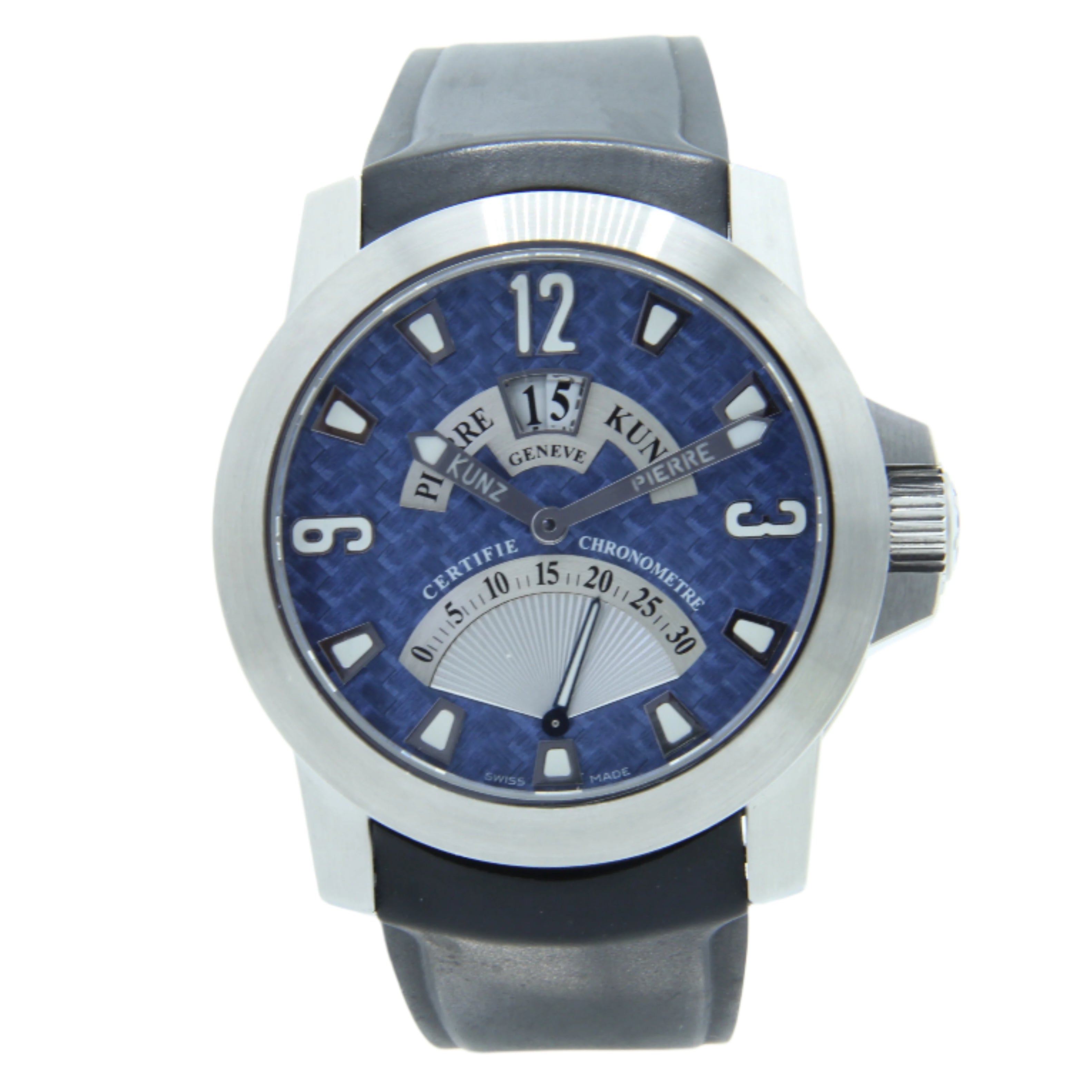 Pierre Kunz Spirit of Challenge Sport Retrograde Second Ref. G016