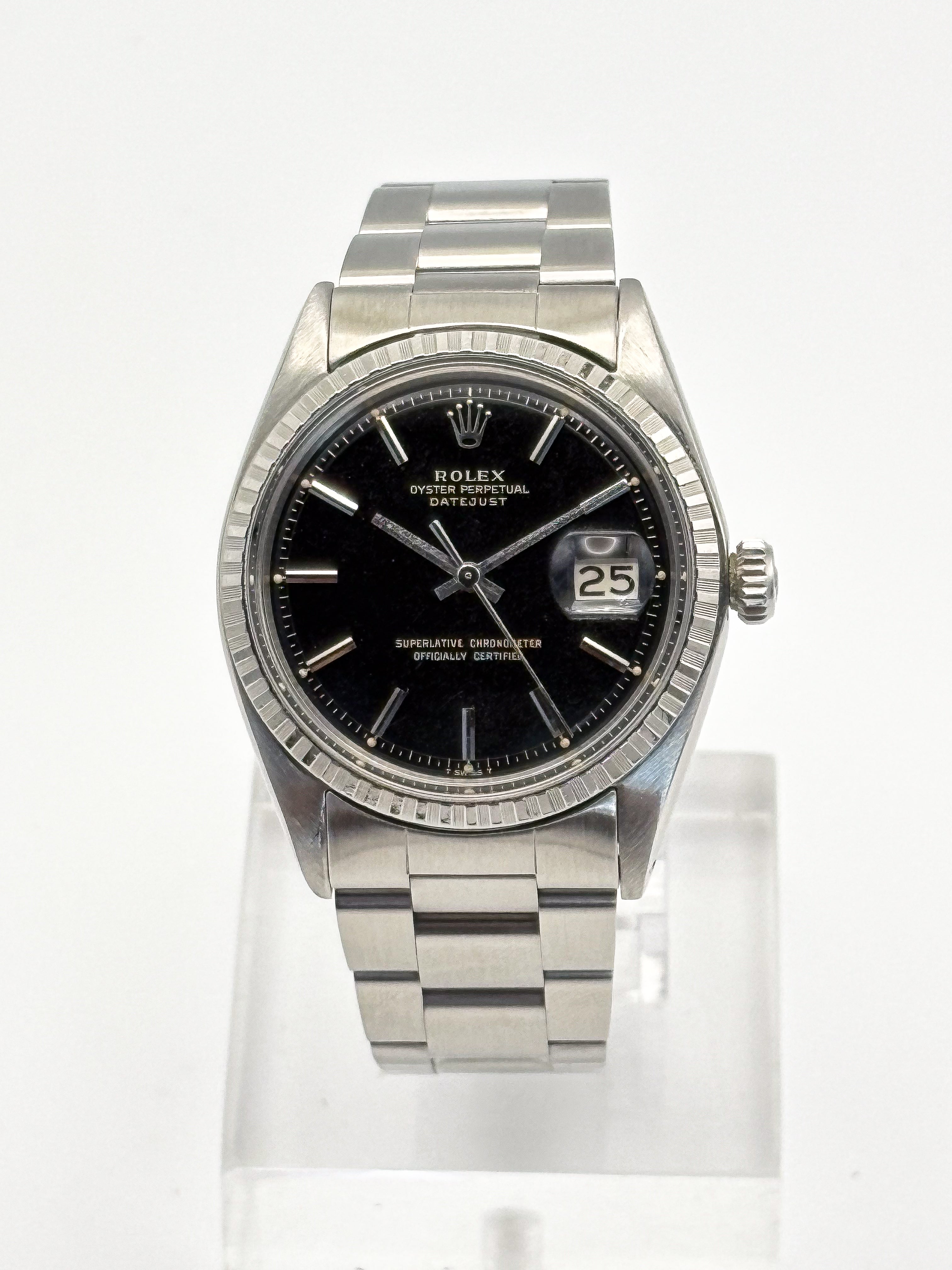Rolex Datejust Gilt Spider Dial Ref. 1601