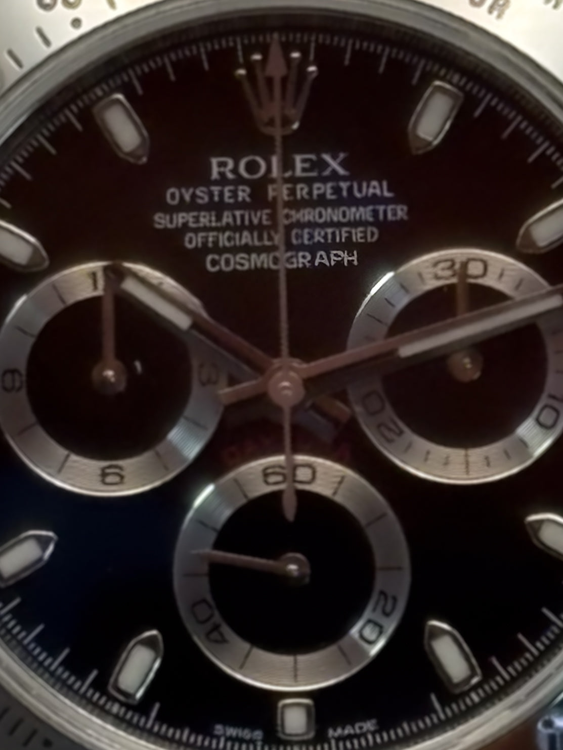Rolex Daytona "APH" Black Dial - Ref. 116520 - Top Conditions