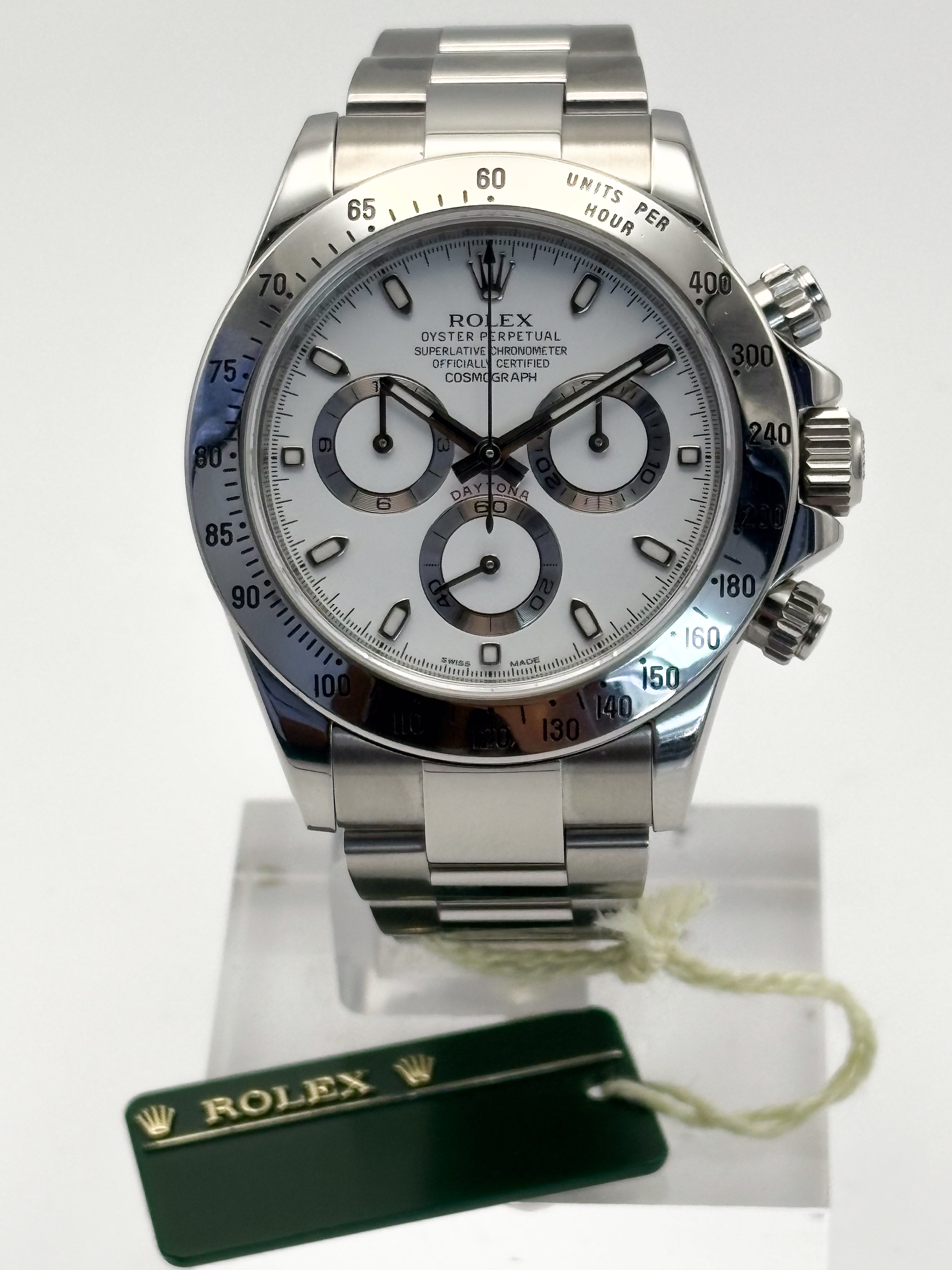 Rolex Daytona "APH" White Dial - Ref. 116520 - Top Conditions