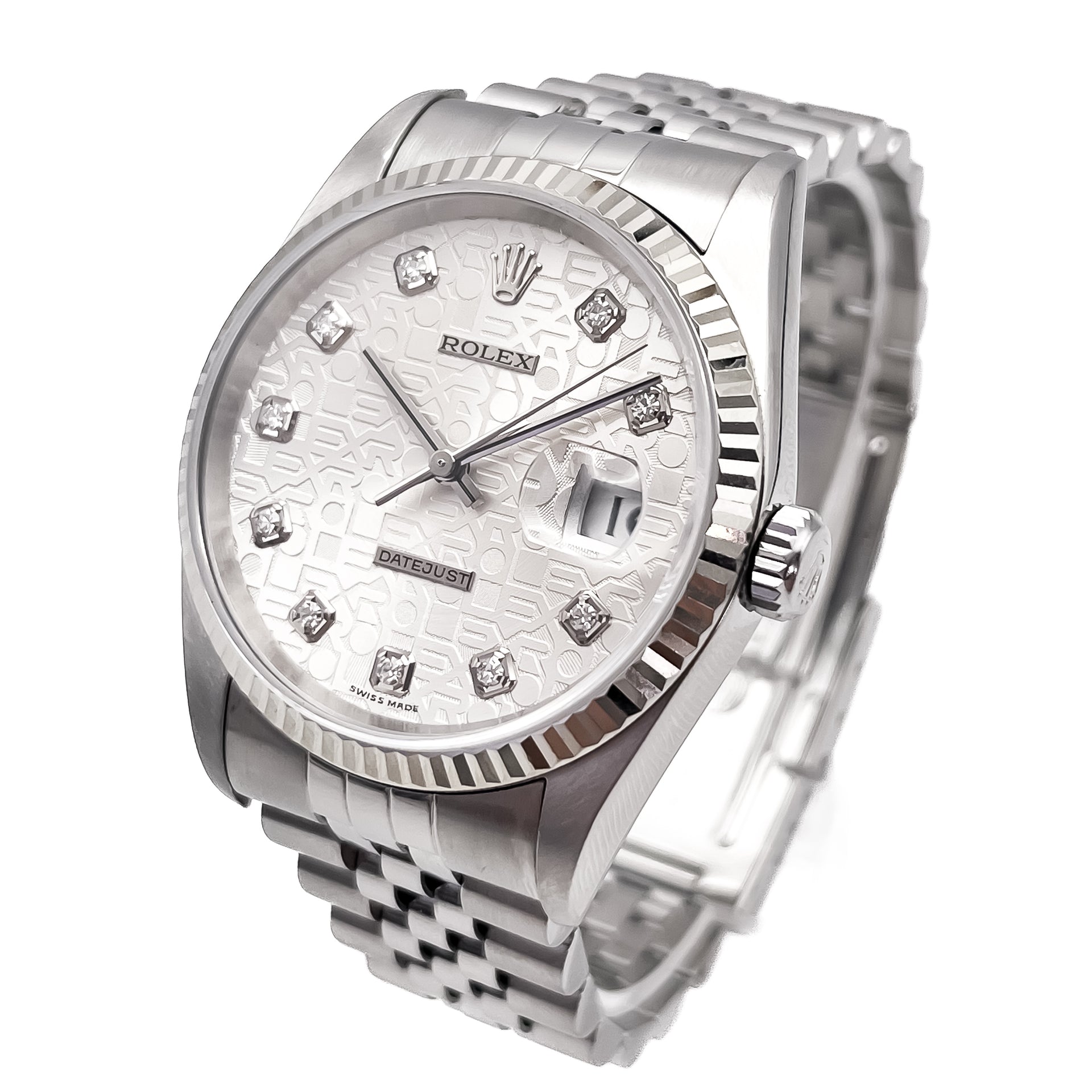 Rolex Datejust Ref. 16234 Computer Dial & Diamonds