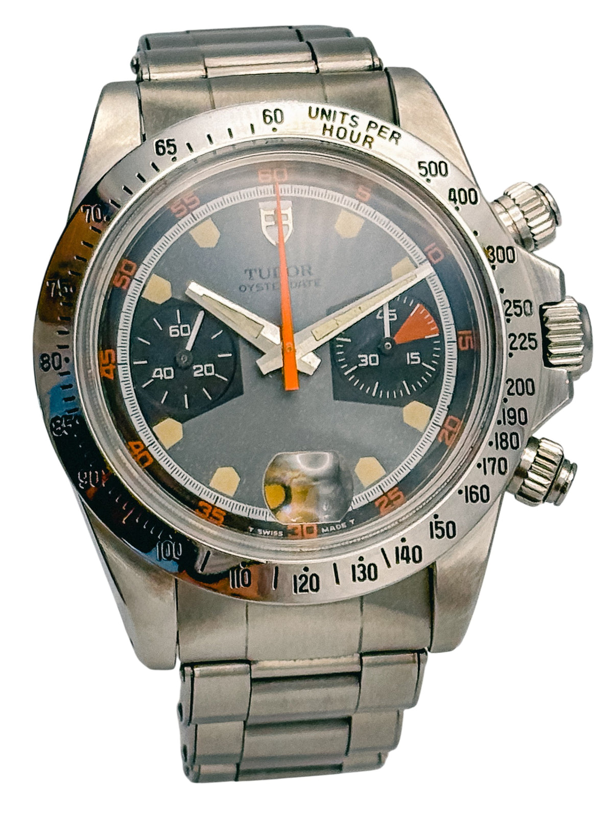 Tudor Montecarlo Chrono Ref. 7032/0 Home Plate - Patina Dial