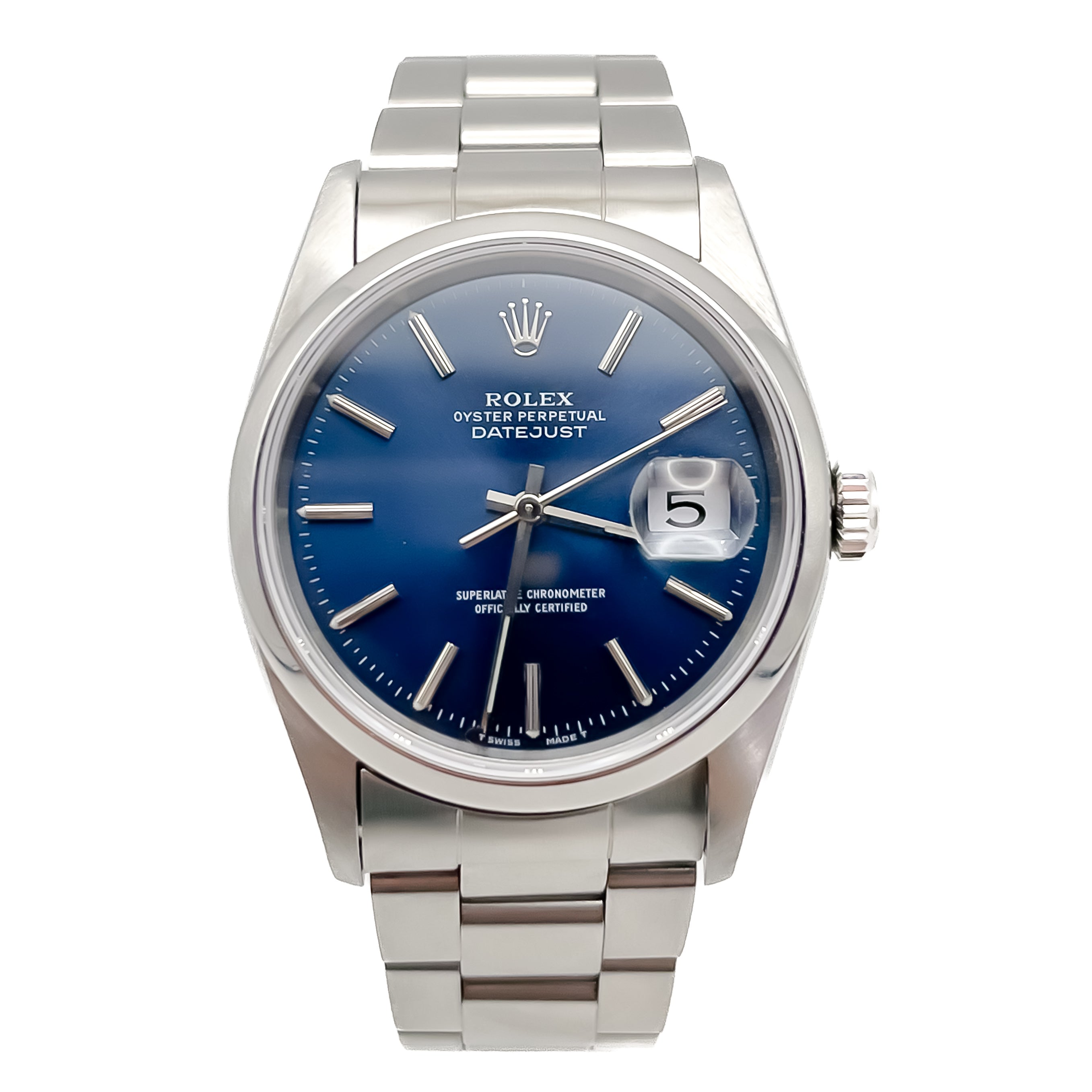 Rolex Datejust Ref. 16200 Blue Dial