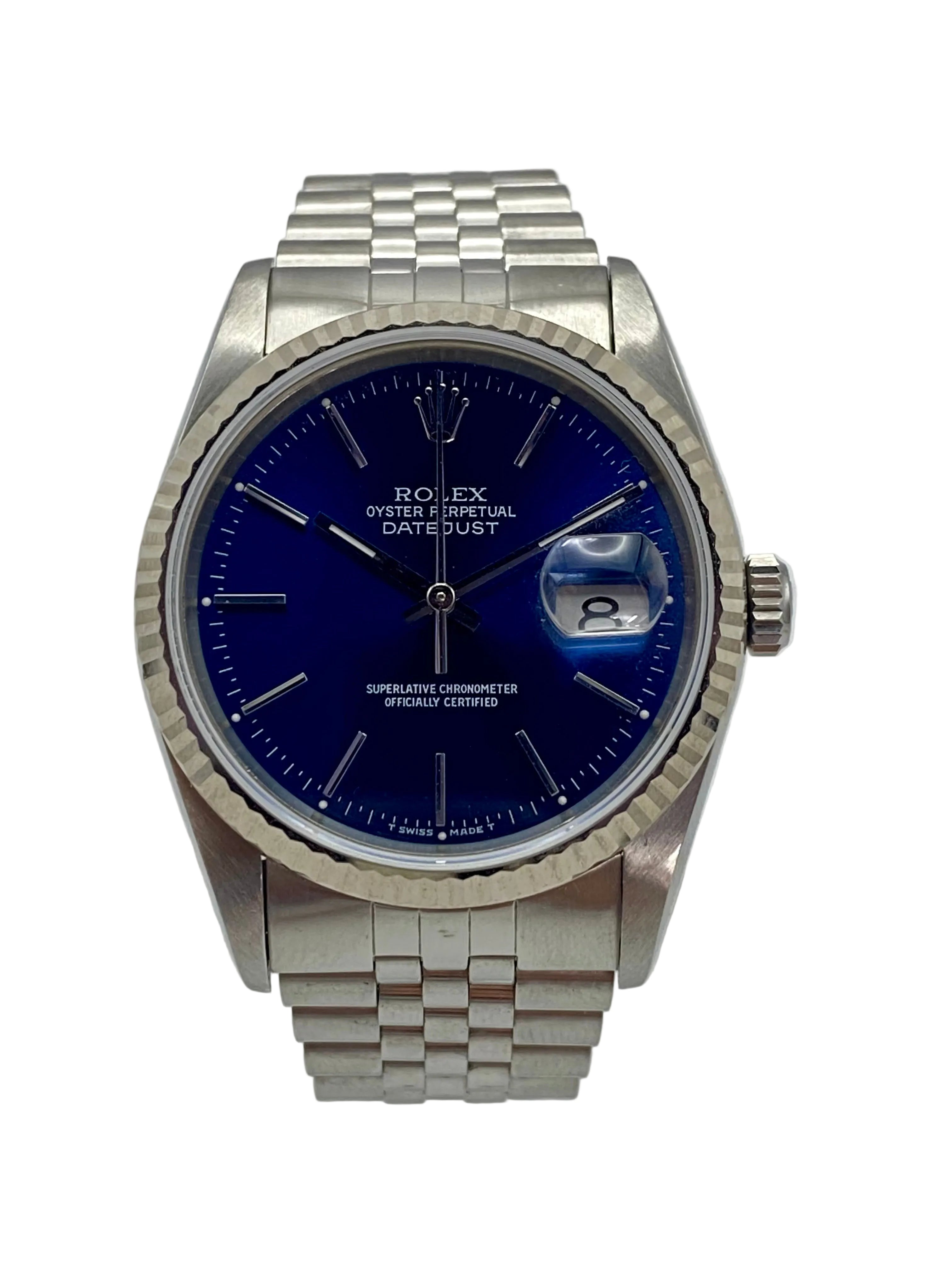 Rolex Datejust Blue Dial Ref. 16234