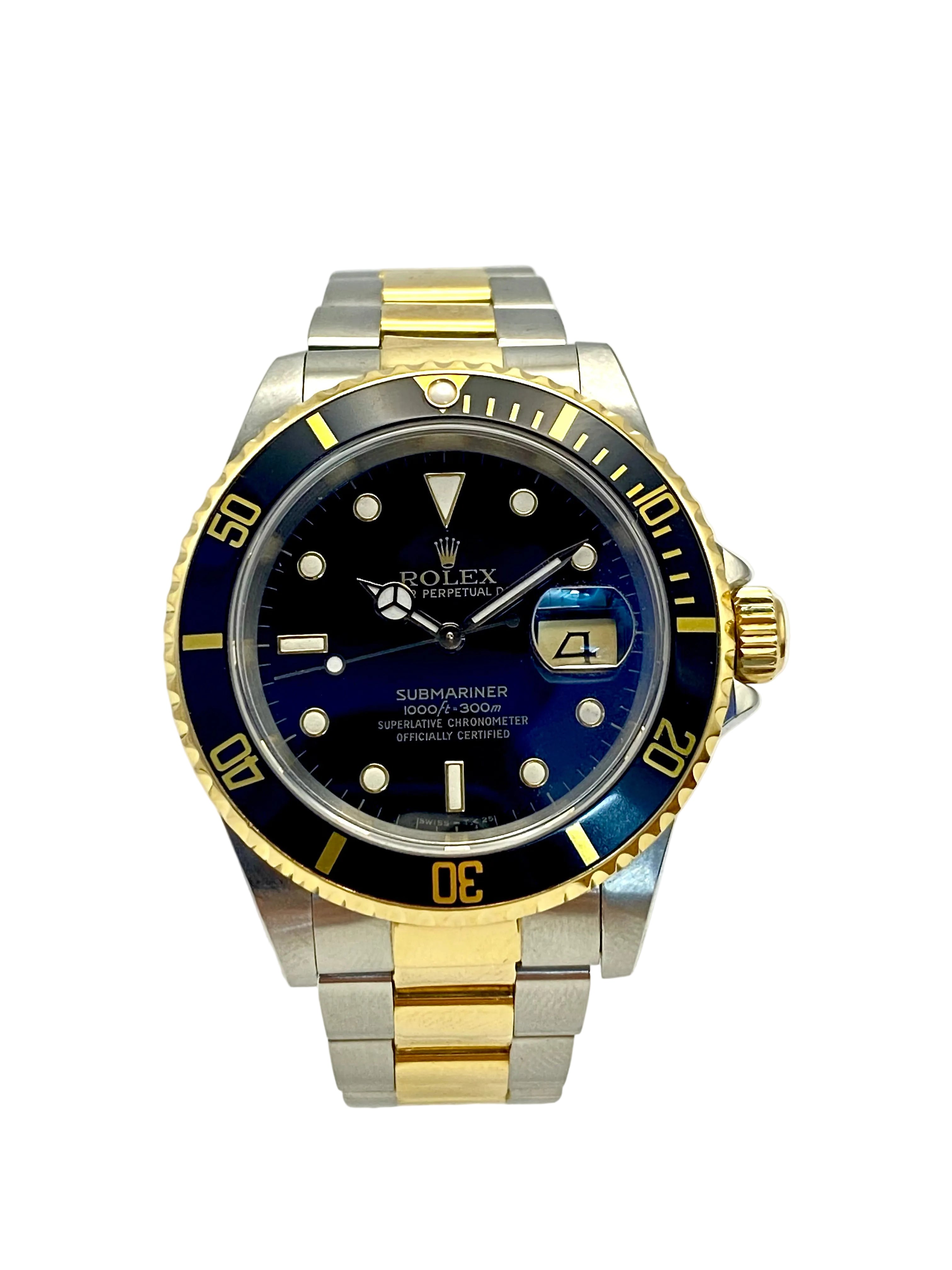 Rolex Submariner Black Dial Ref 16613
