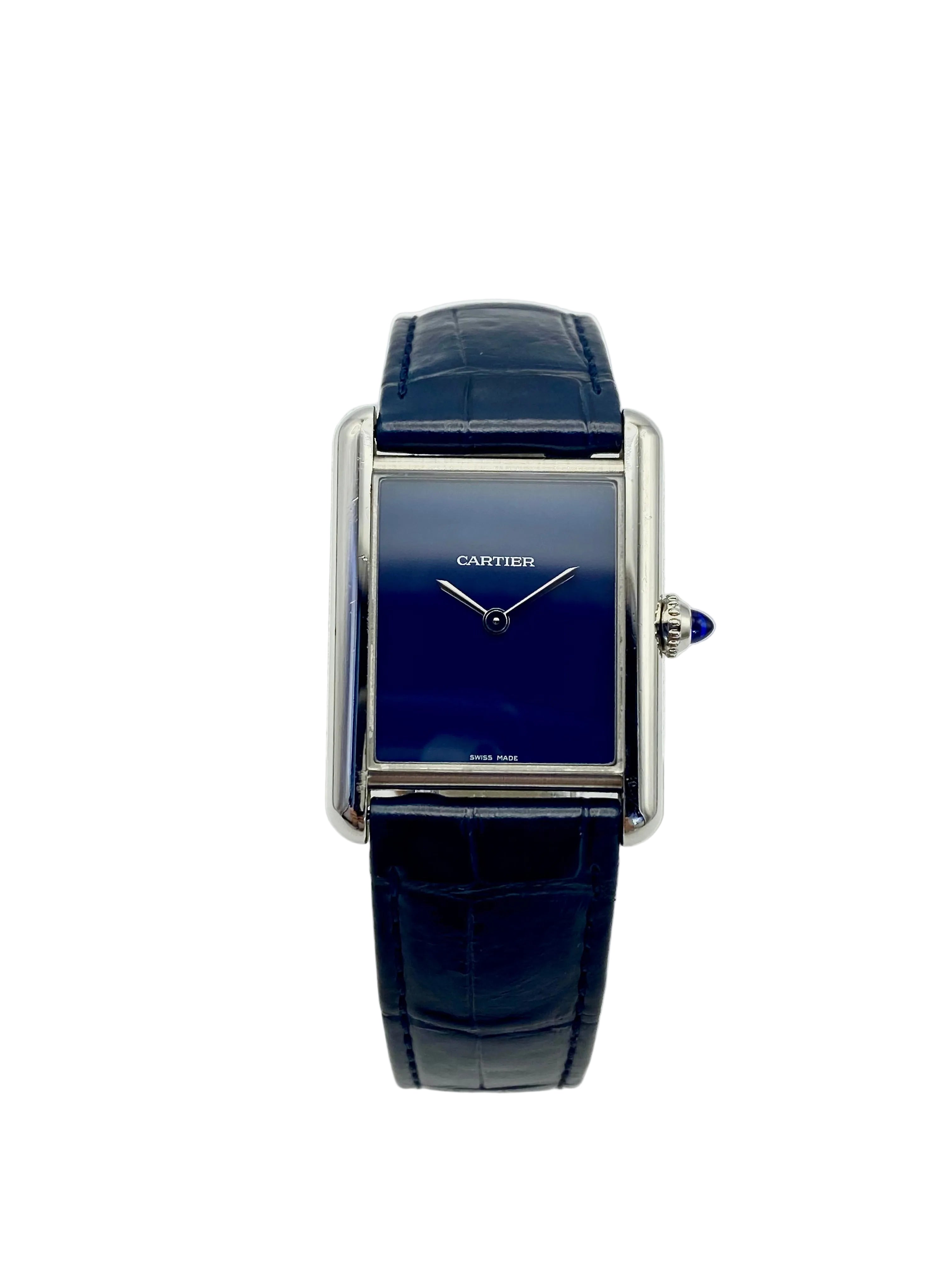 Cartier Tank Must Blue Dial Ref. WSTA0055/4323