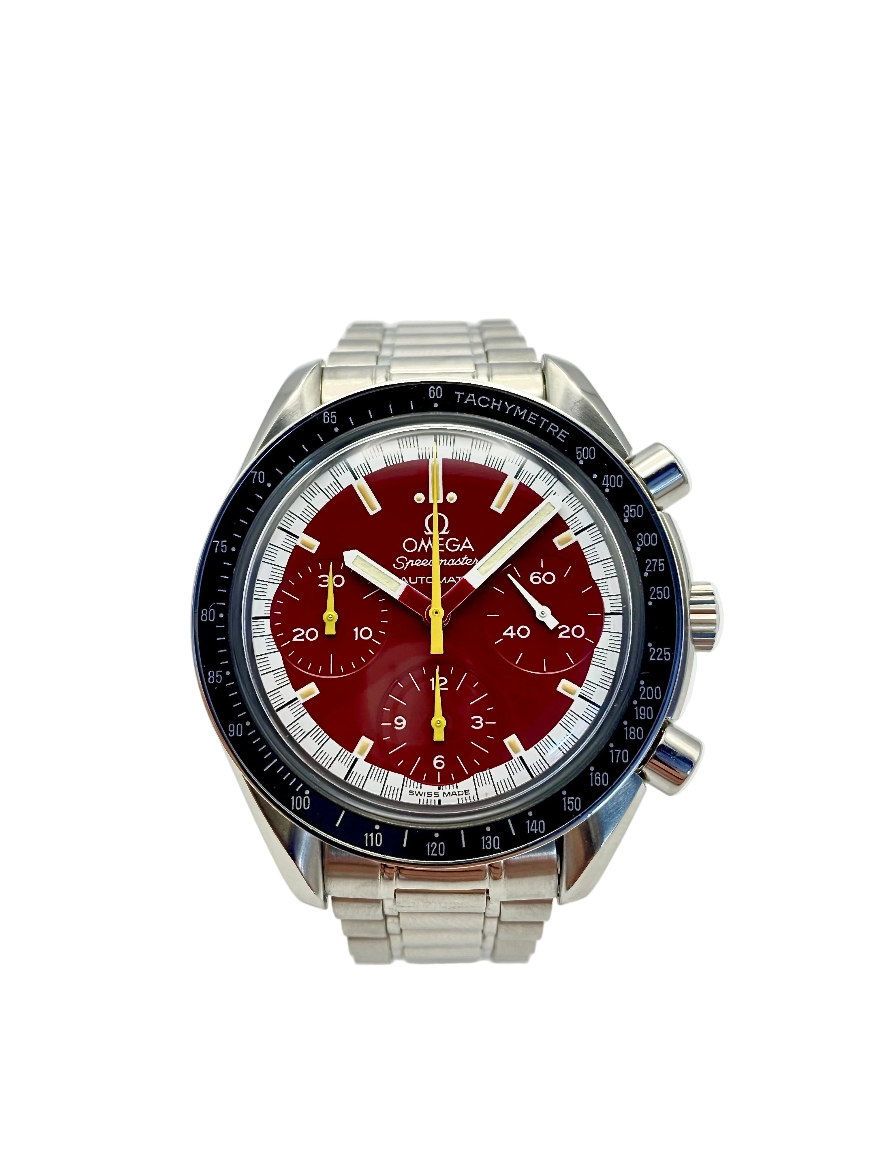 Omega Speedmaster Red Dial Michael Schumacher Ref. 3510.61