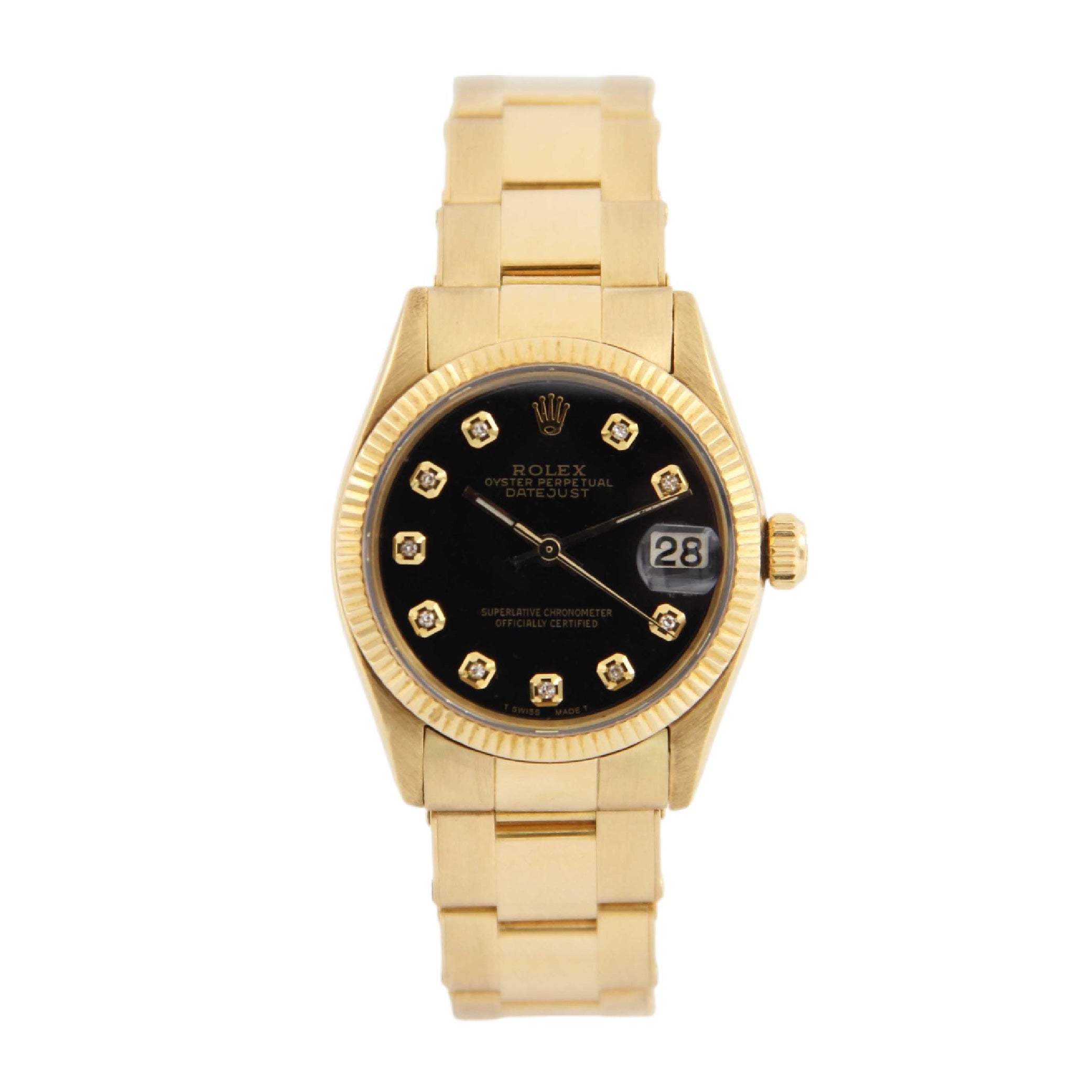 Rolex Datejust 31mm Gold 18k ref. 6627